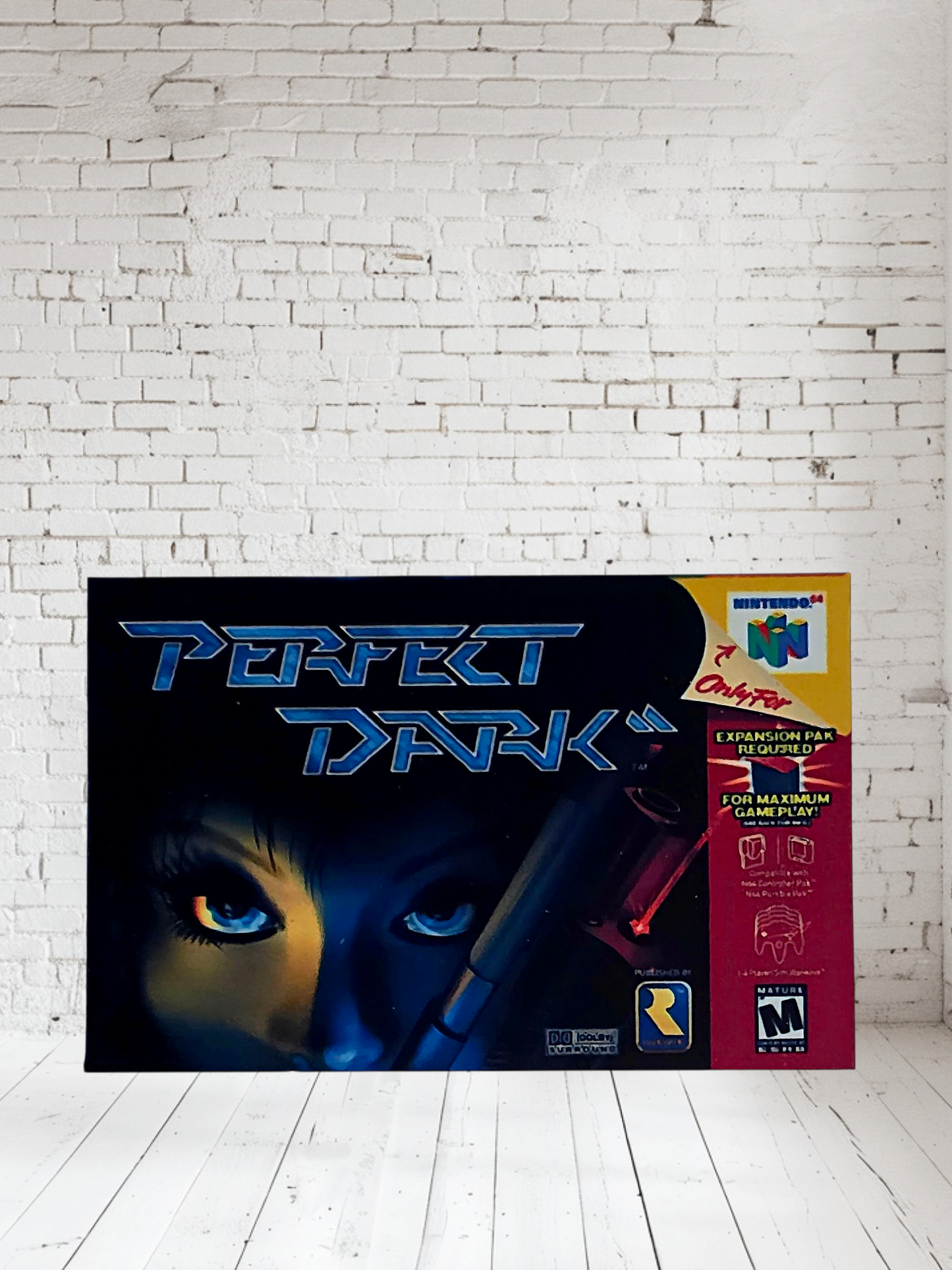 Nintendo 64 video game posters on aluminum print. Many to choose from