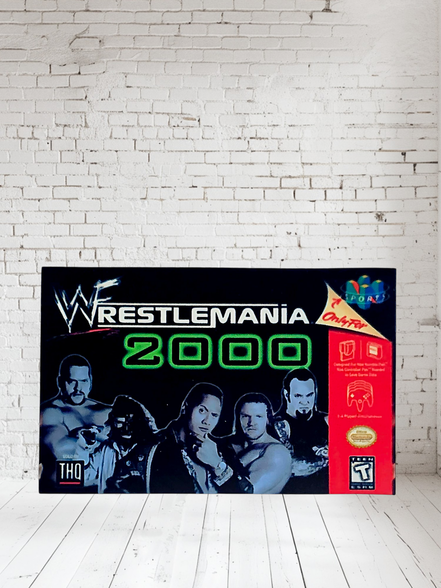 Nintendo 64 video game posters on aluminum print. Many to choose from