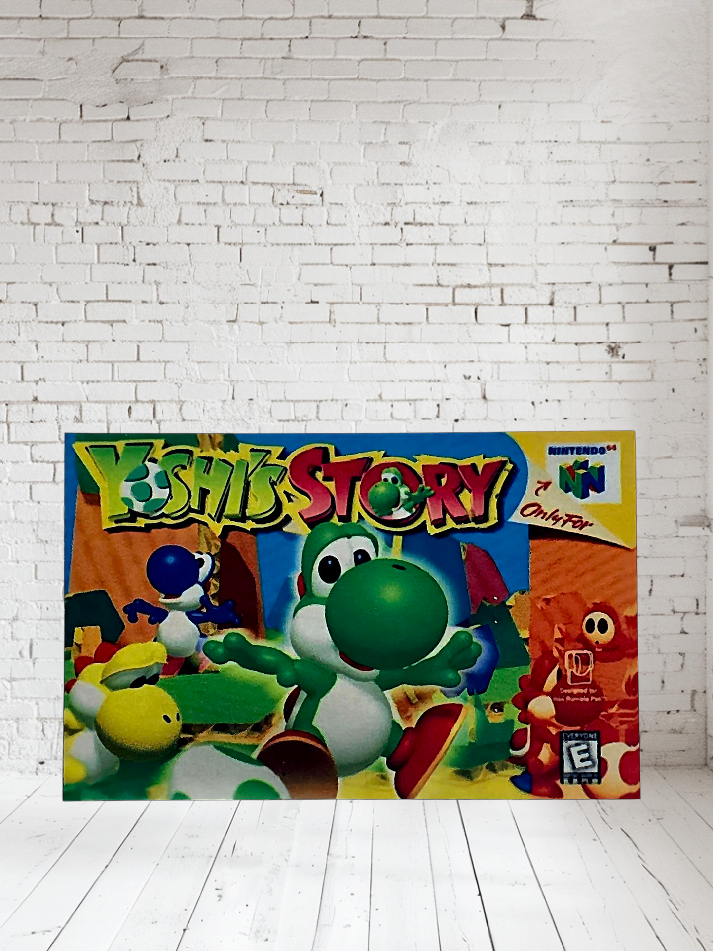 Nintendo 64 video game posters on aluminum print. Many to choose from