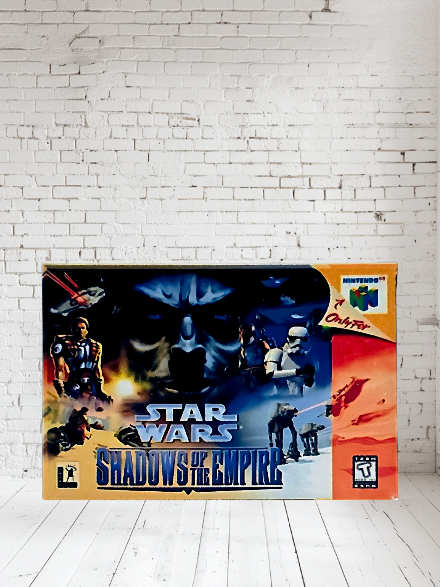 Nintendo 64 video game posters on aluminum print. Many to choose from