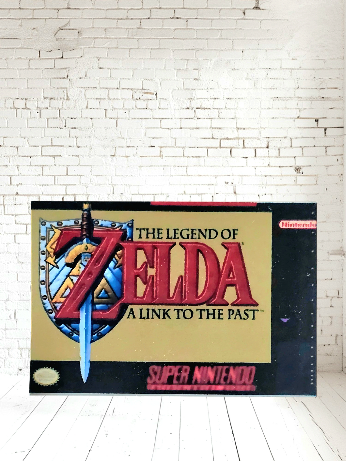 Video Game posters on aluminum print. Many to choose from