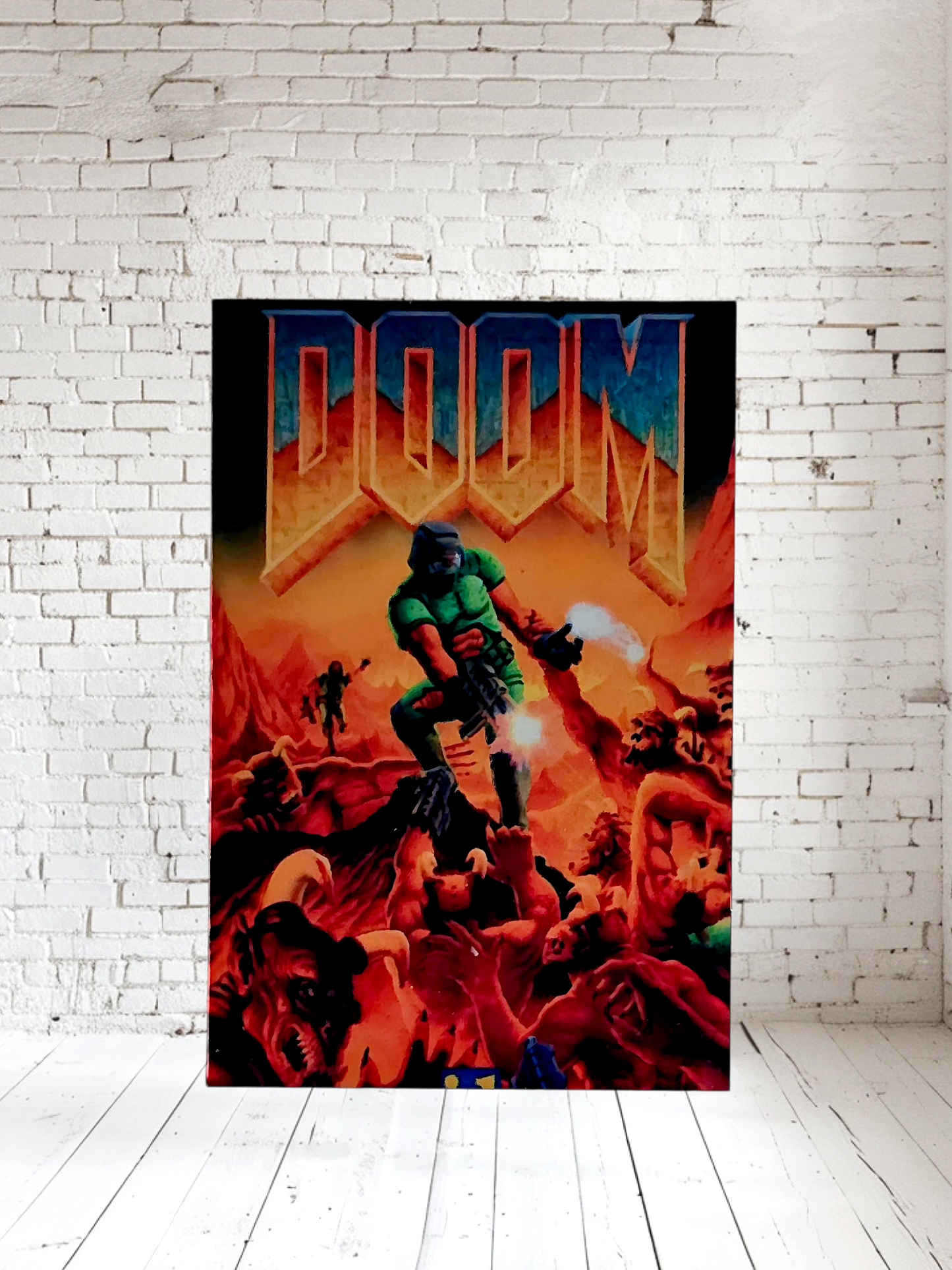 Video Game posters on aluminum print. Many to choose from