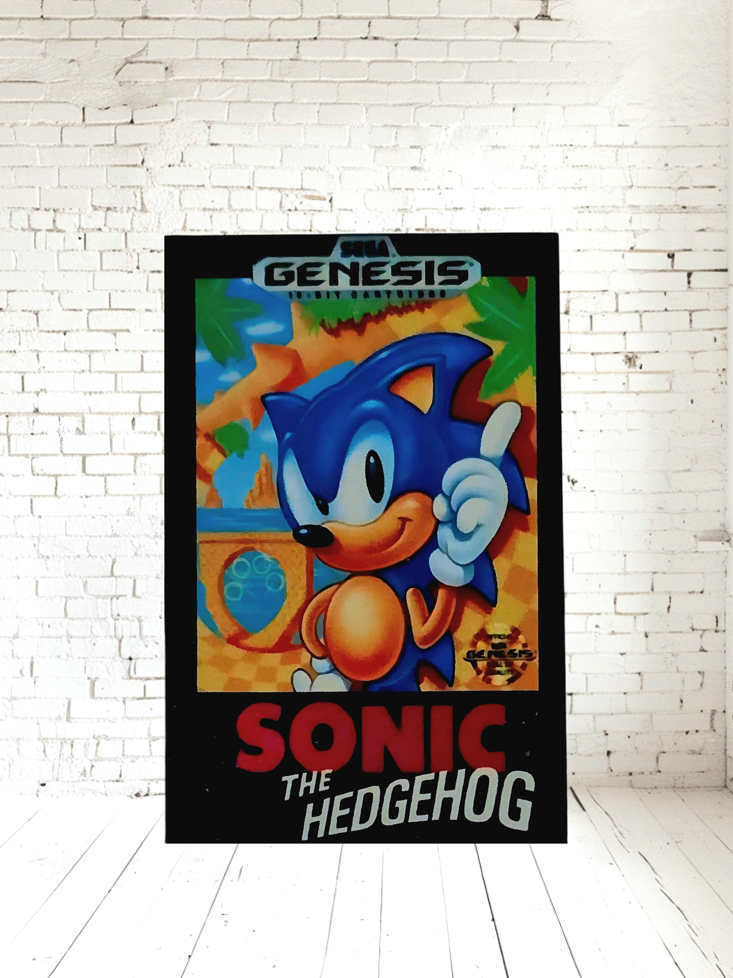 Video Game posters on aluminum print. Many to choose from