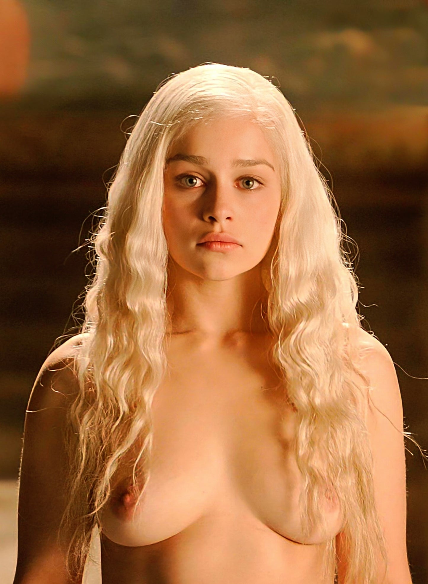 Emilia Clarke poster with multiple size and finish options. B2