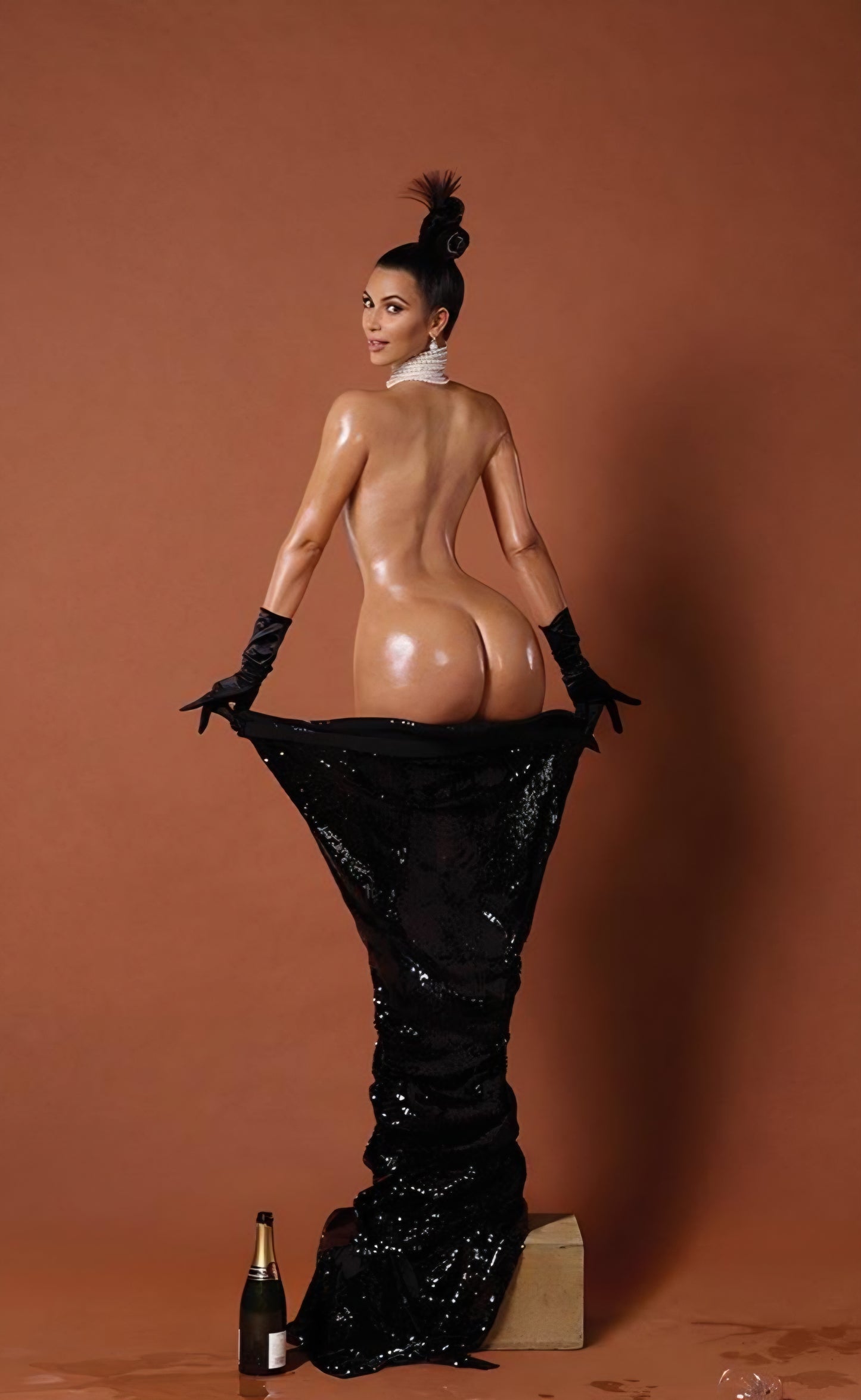 Kim Kardashian poster with multiple size and finish options. NSFW B2