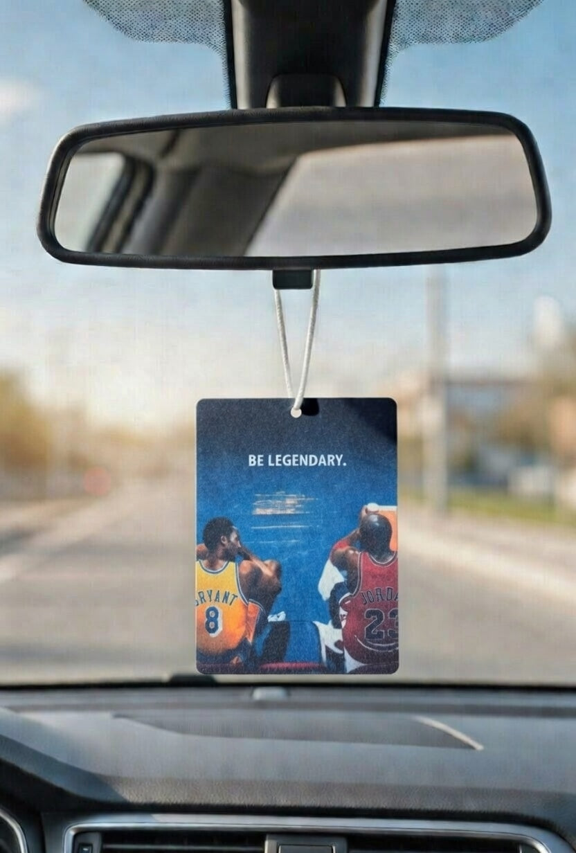 Chicago Bulls Michael Jordan and Kobe car air freshener. Many scents to choose from