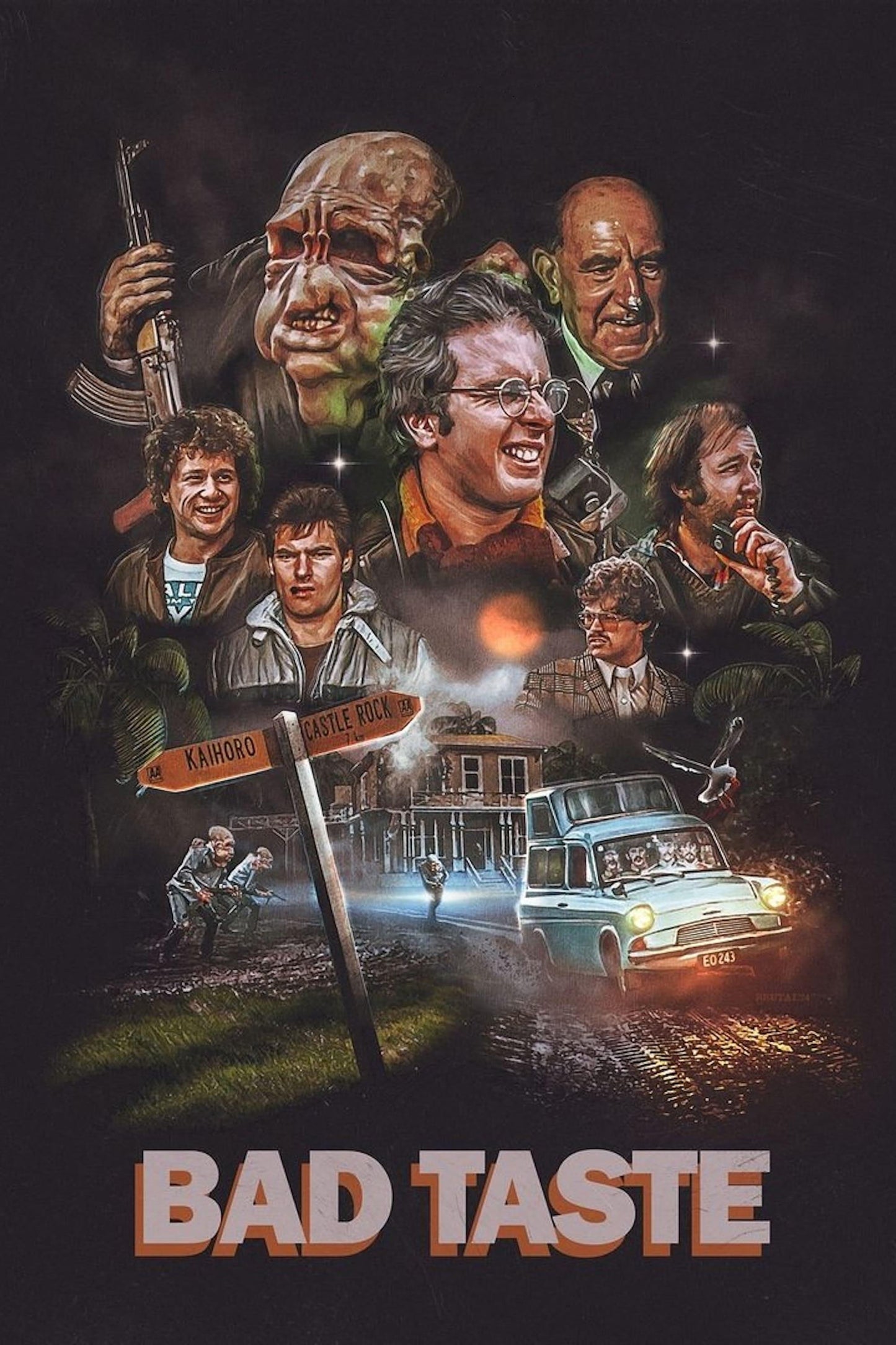 Bad Taste 13"x 19" movie poster.