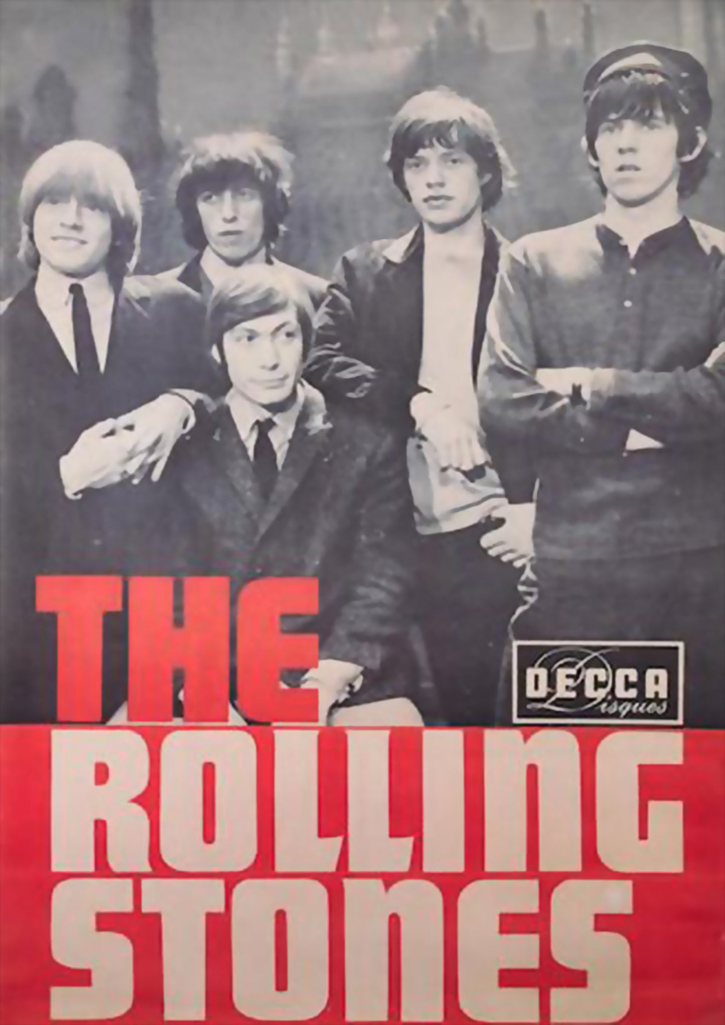 Concert poster with multiple size and finish options. The Rolling Stones