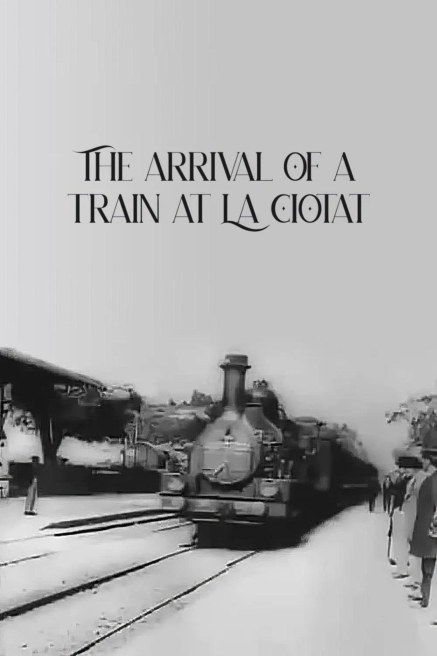 The Arrival of a Train at La Ciotat 13"x 19" movie poster.