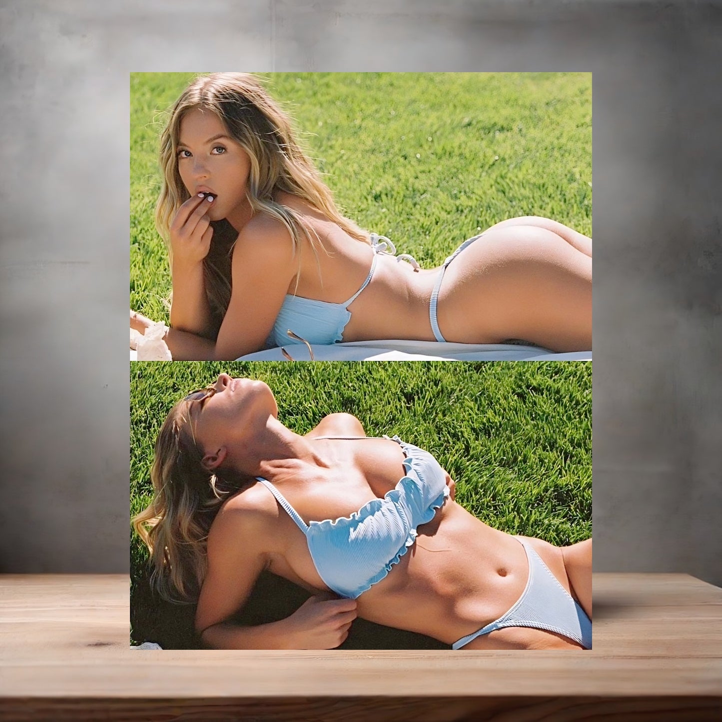 Sexy Sydney Sweeney metal poster. Multiple sizes available. Hot I2