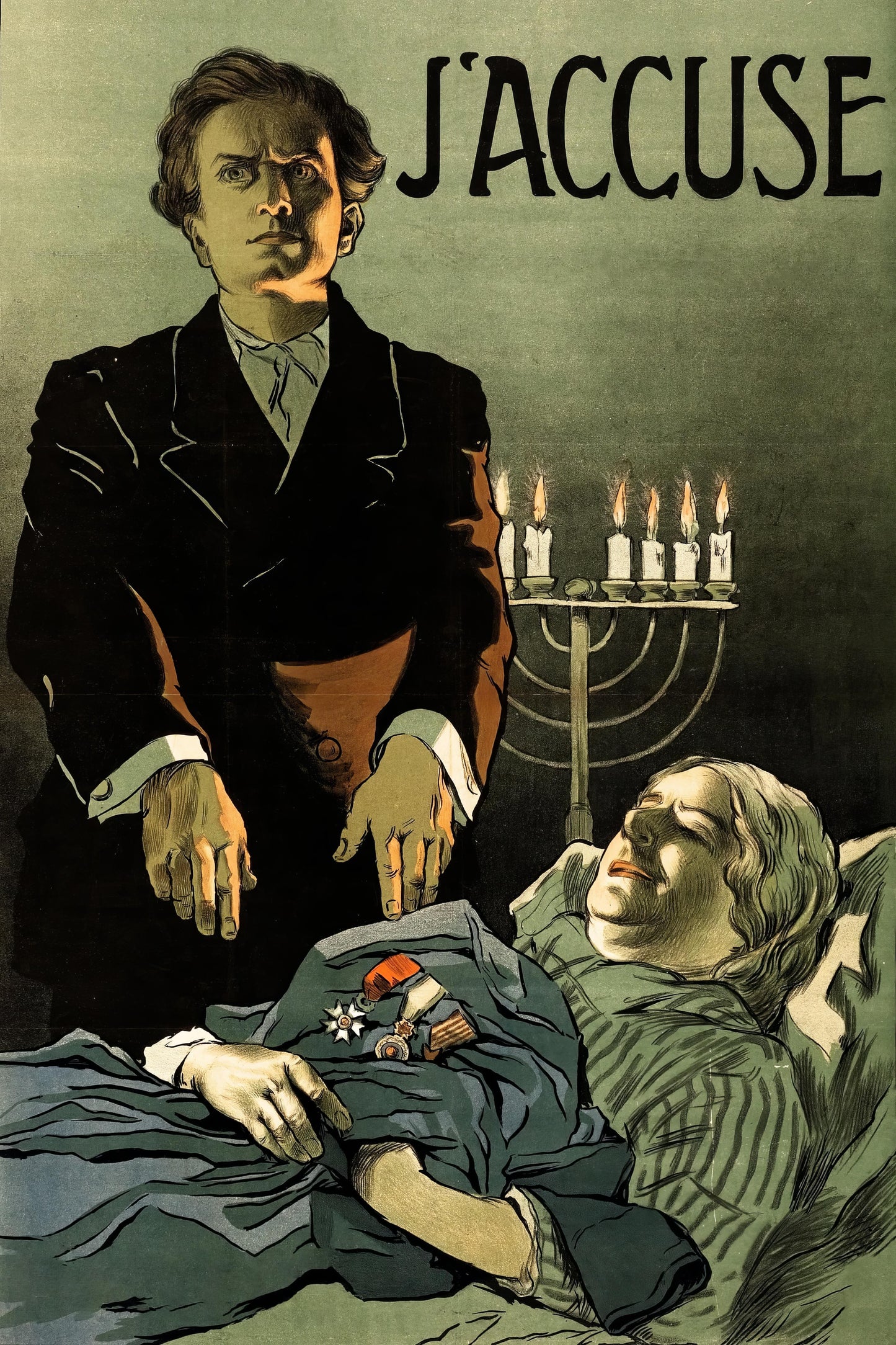 J'Accuse 13"x 19" movie poster.