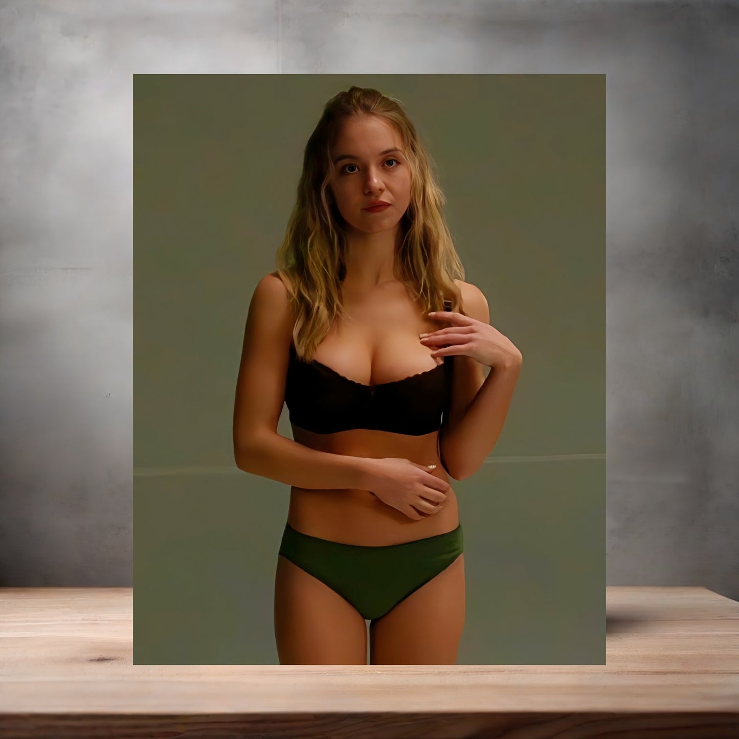 Sexy Sydney Sweeney metal poster. Multiple sizes available. Hot I1