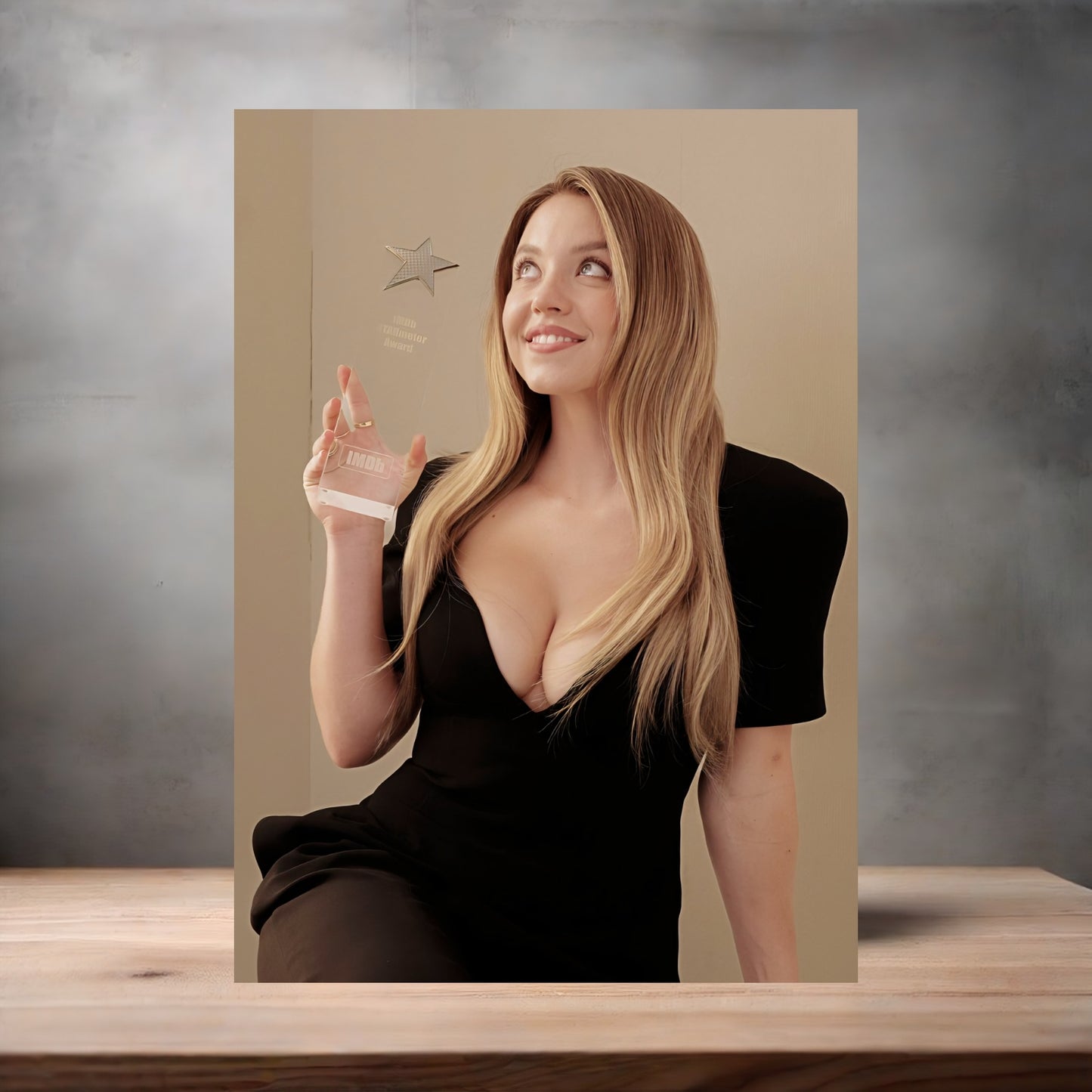 Sexy Sydney Sweeney metal poster. Multiple sizes available. Hot I5