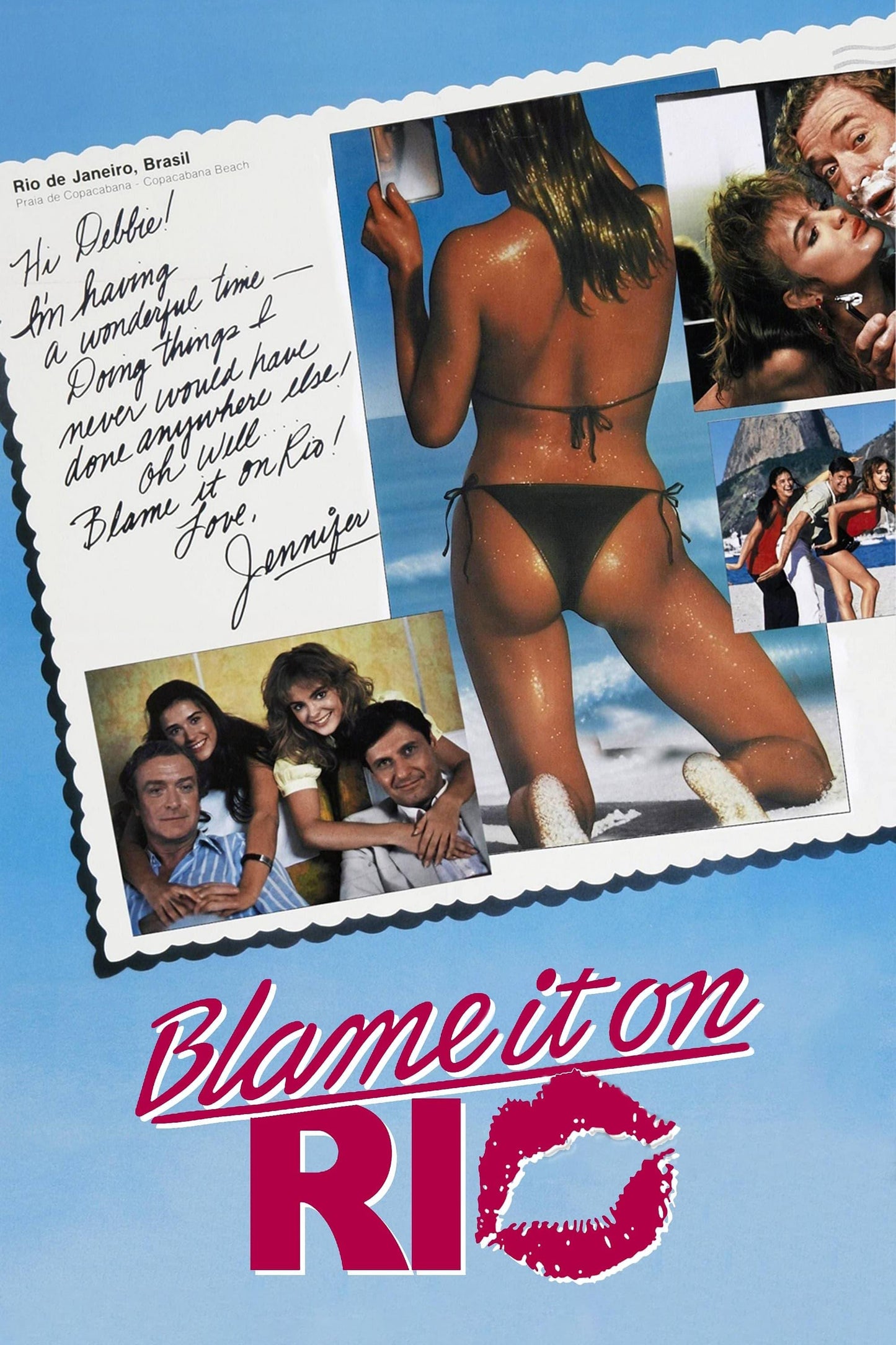 Blame it on Rio 13"x 19" movie poster.