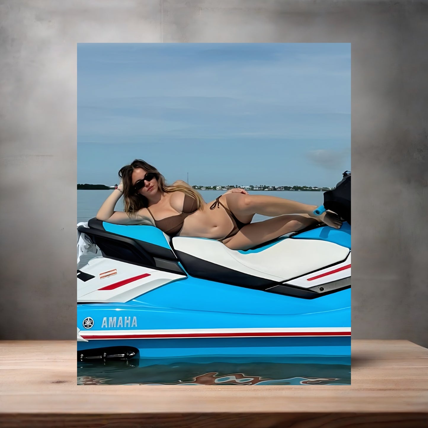 Sexy Sydney Sweeney metal poster. Multiple sizes available. Hot H9
