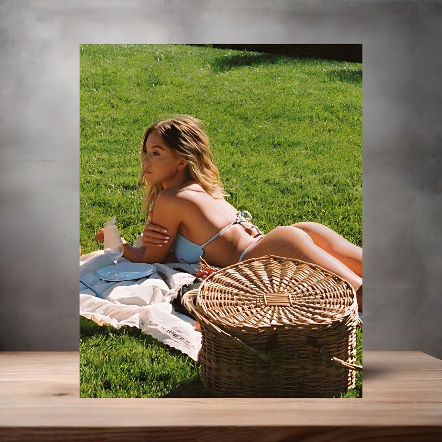 Sexy Sydney Sweeney metal poster. Multiple sizes available. Hot I4