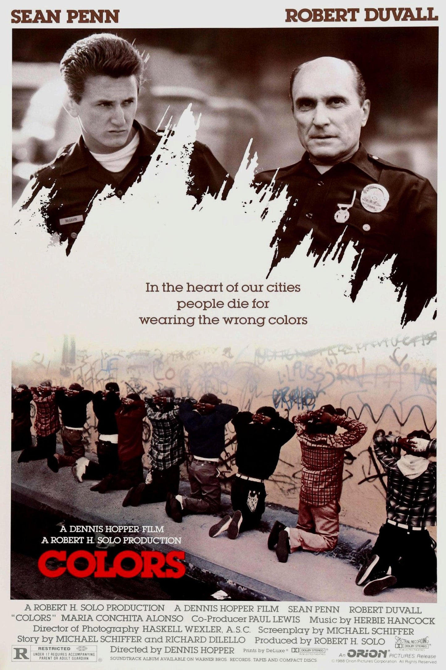 Colors 13" x 19" movie poster