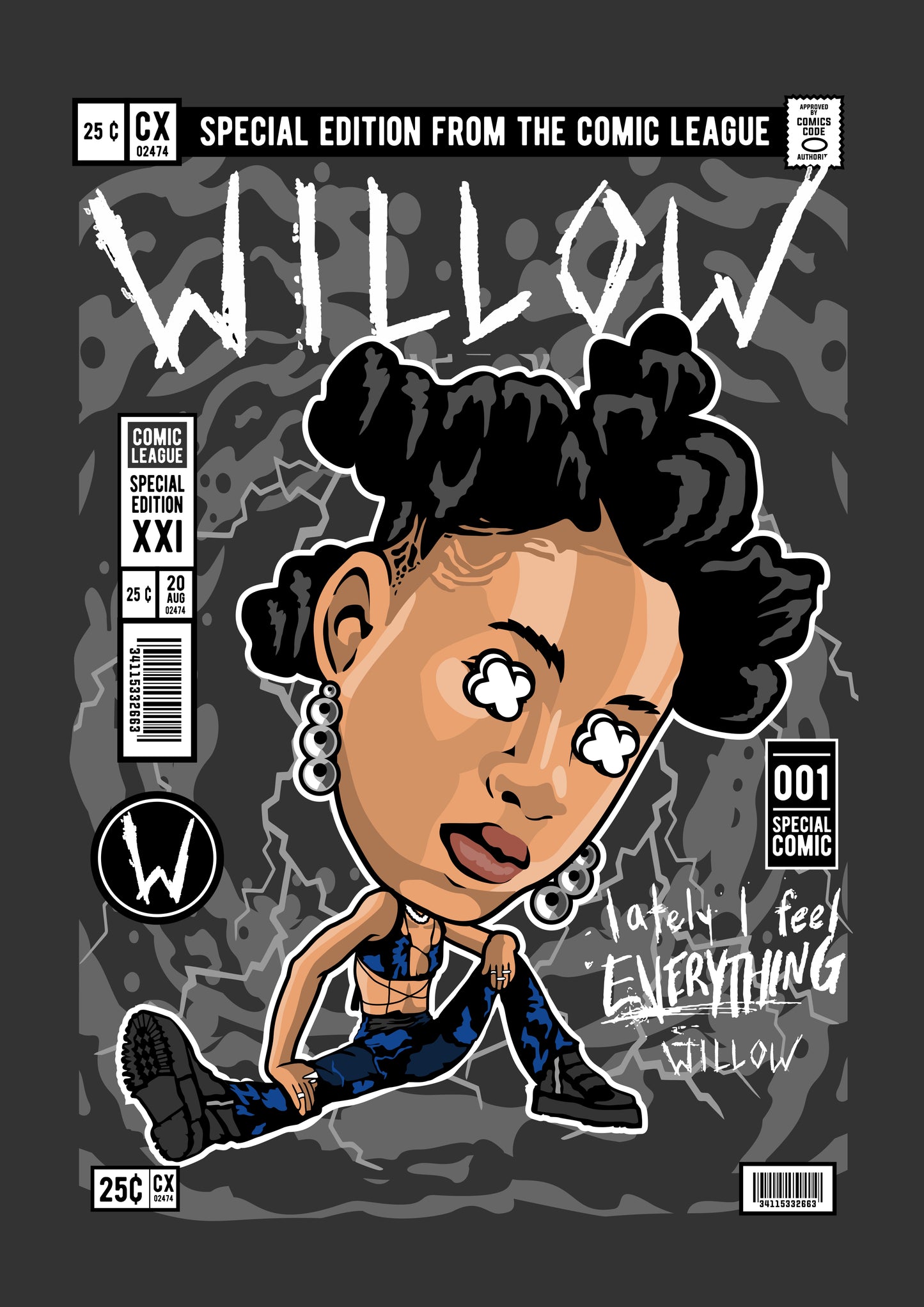 Funko Pop poster with multiple size and finish options. Willow