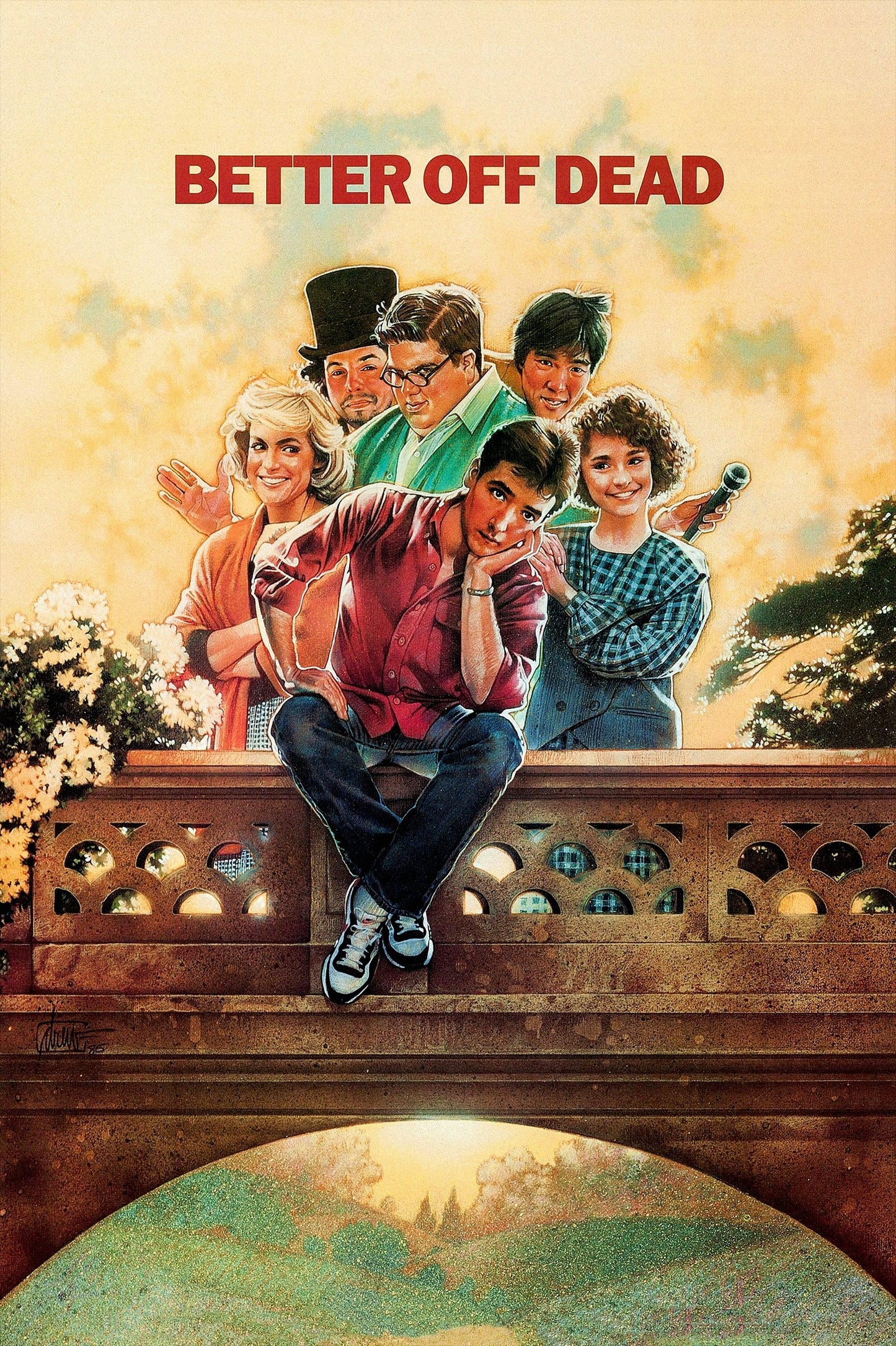 Better Off Dead 13"x 19" movie poster.
