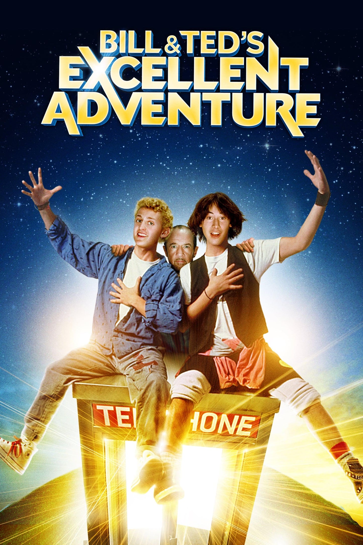 Bill and Ted's Excellent Adventure 13"x 19" movie poster.