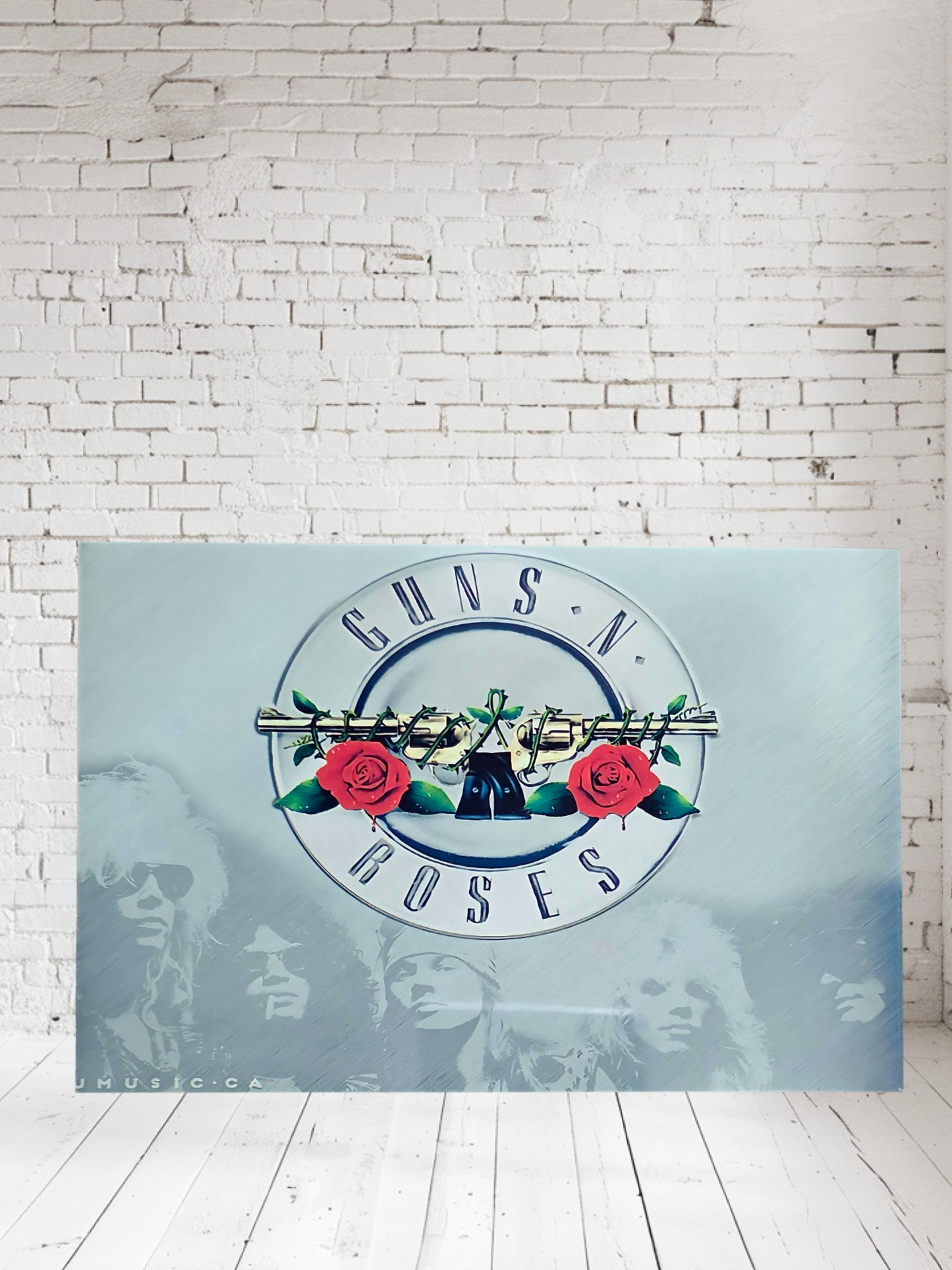 Guns n Roses Aluminum print. Multiple sizes and prints available