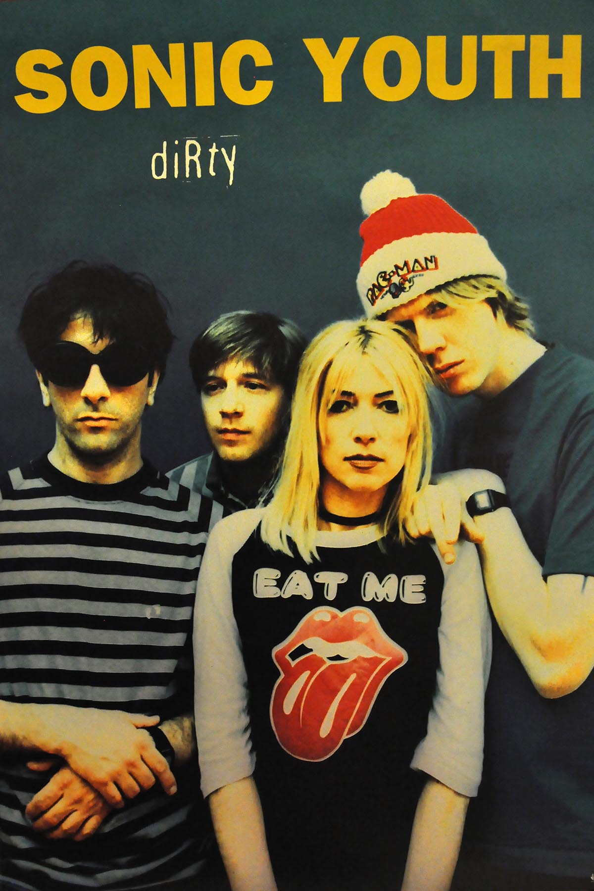 Concert poster with multiple size and finish options. Sonic Youth, Dirty