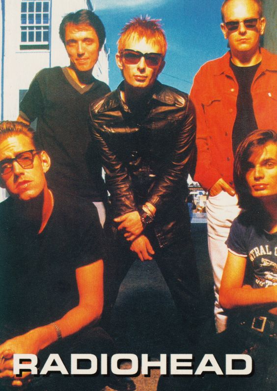 Concert poster with multiple size and finish options. Radiohead band