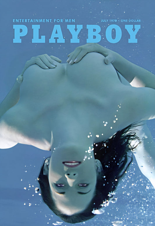 Playboy Magazine Cover poster with multiple size and finish option A8