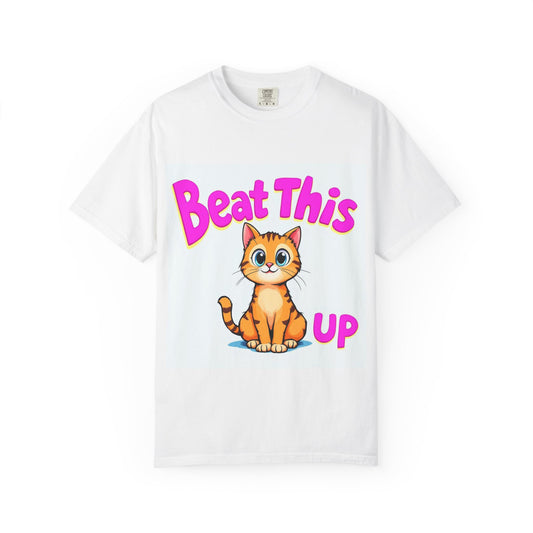 Playful Cat Tee - mature beat this up