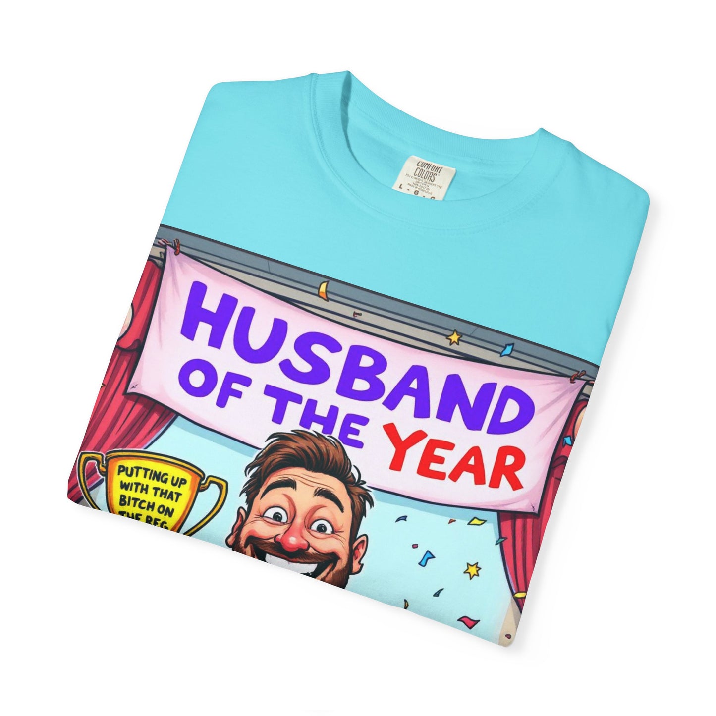 Husband of the Year T-Shirt, Funny Gift for Him, Unisex Tee, Anniversary Tee,