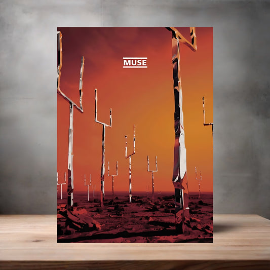 Muse poster on aluminum print. Multiple sizes available