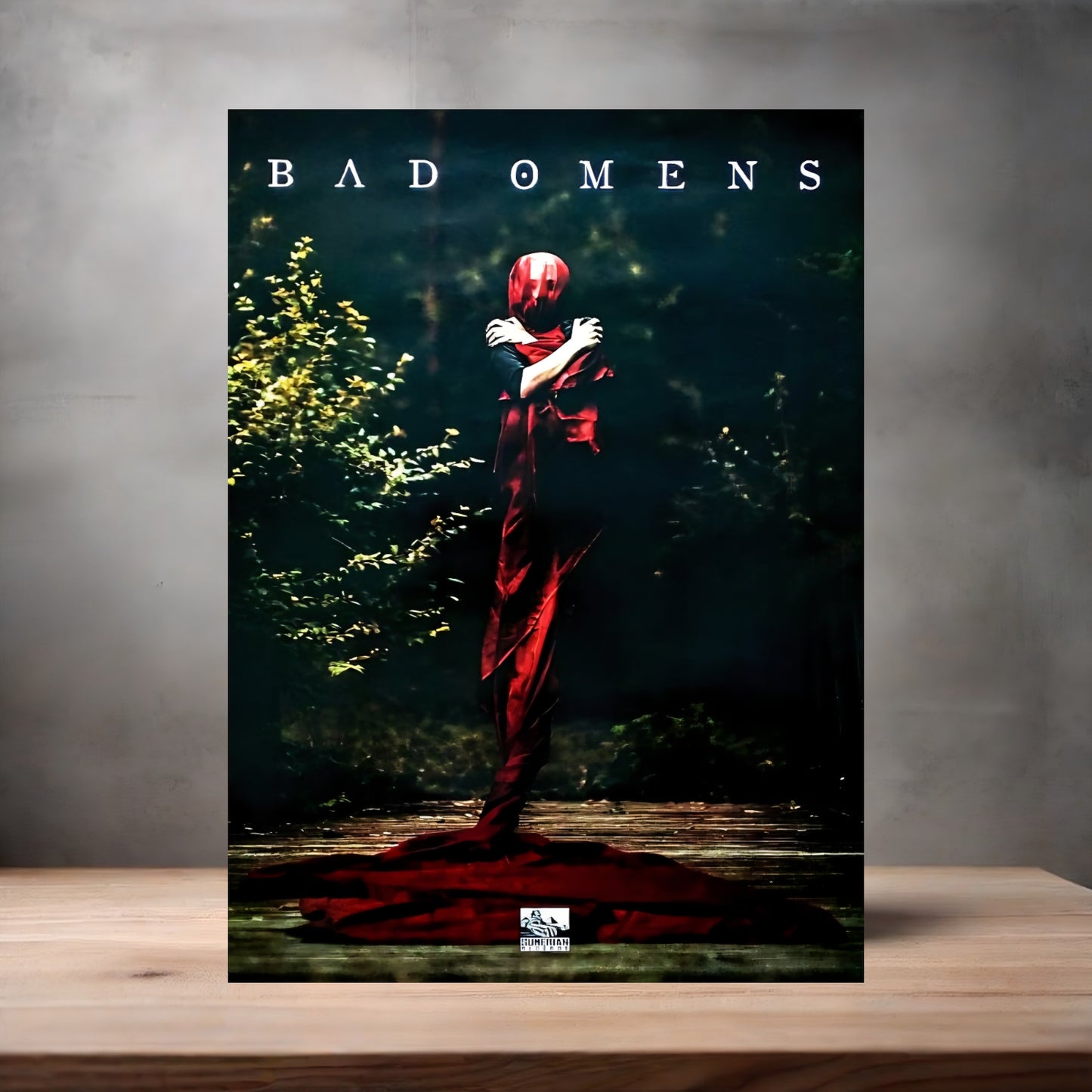 Bad Omens poster on aluminum print. Multiple sizes available
