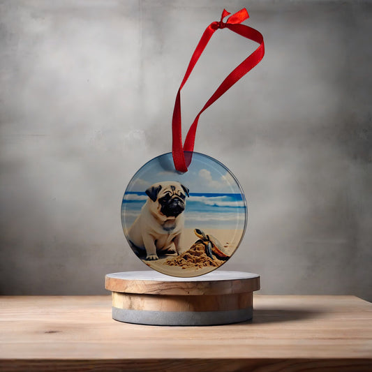 Custom items, personalize 1 of of a kind items on Christmas ornaments