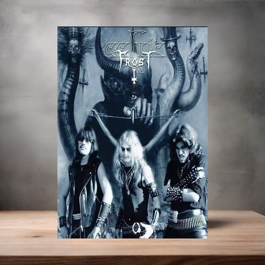 Celtic Frost poster on aluminum print. Multiple sizes available