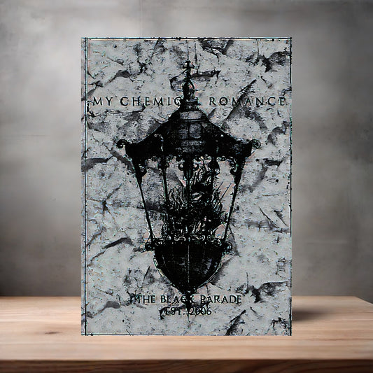 My Chemical Romance The Black Parade est. 2006 poster on aluminum print. Multiple sizes available