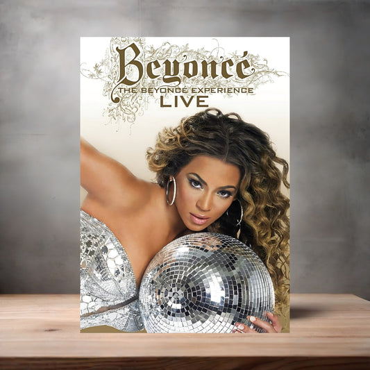 Beyonce the Beyonce Experience poster on aluminum print. Multiple sizes available
