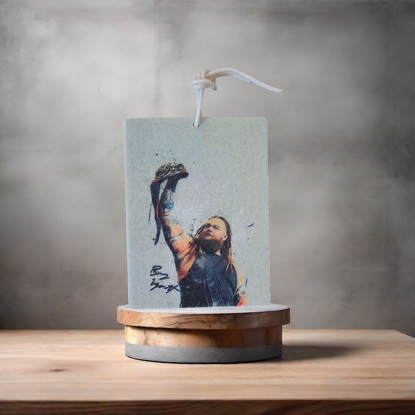 Bray Wyatt The Fiend wrestling photo on car air freshener. Many scents to choose from