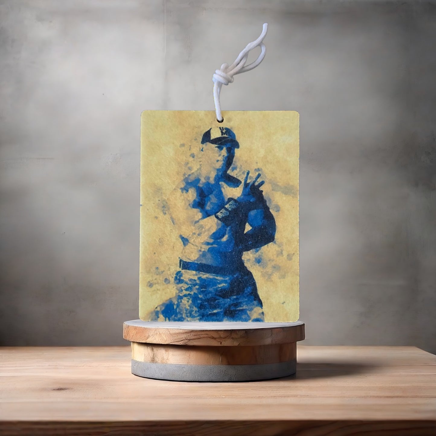 John Cena cool wrestling photo on car air freshener. Many scents to choose from