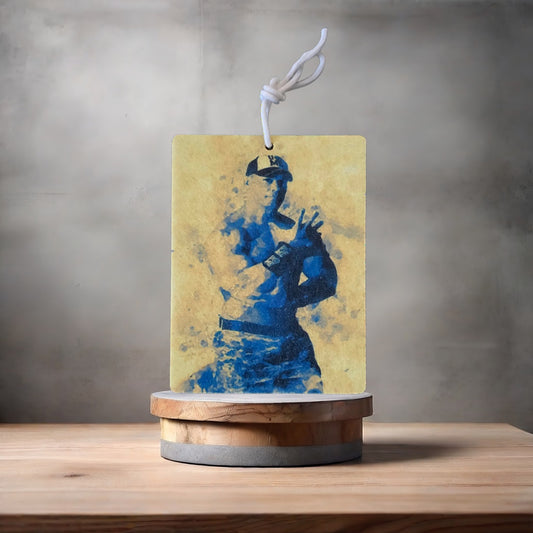John Cena cool wrestling photo on car air freshener. Many scents to choose from