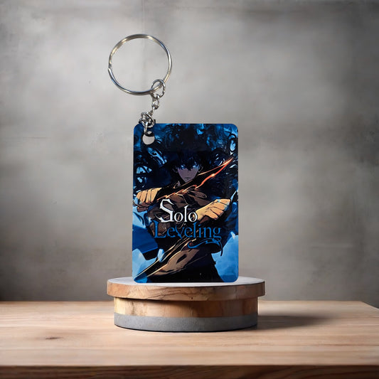 Solo Leveling Anime keychain.