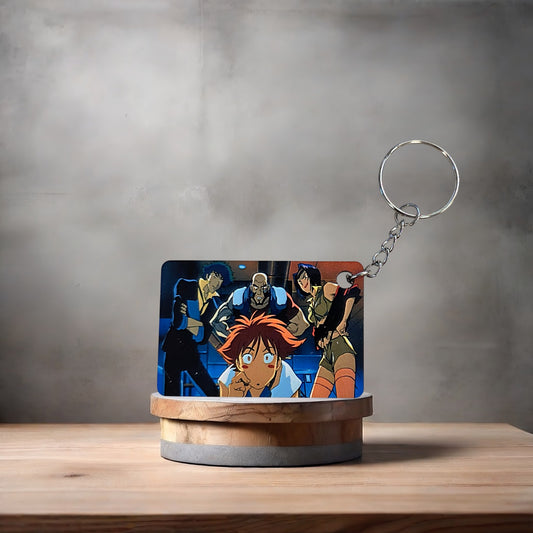 Cowboy Bebop Anime keychain.