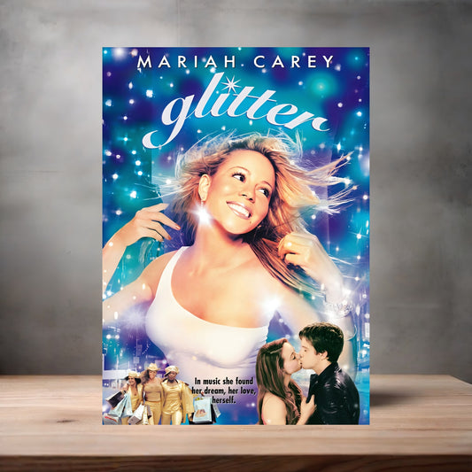 Mariah Carey Glitter poster on aluminum print. Multiple sizes available