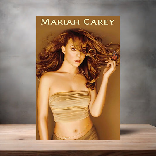 Mariah Carey Sexy poster on aluminum print. Multiple sizes available