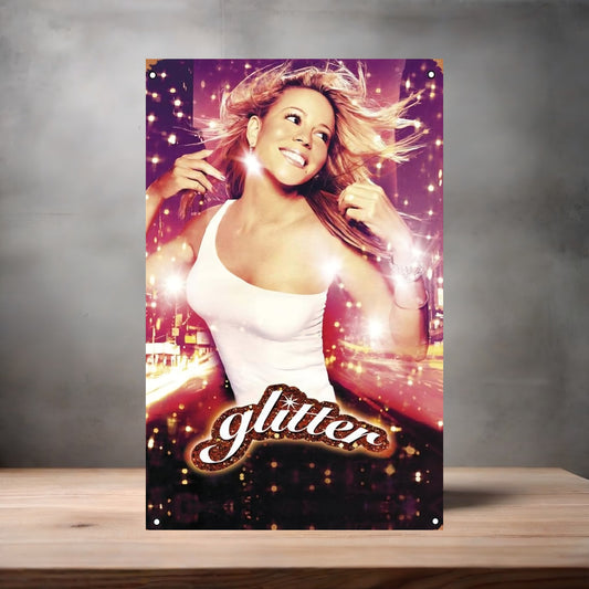 Mariah Carey cool Glitter poster on aluminum print. Multiple sizes available