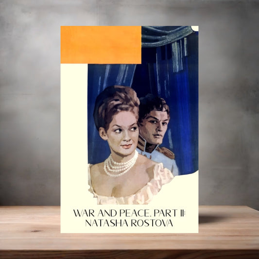 War and Peace part 2 movie poster on aluminum print. Multiple sizes available.