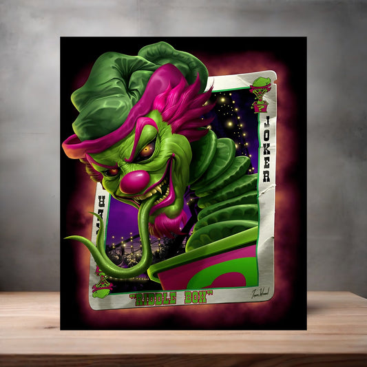 Insane Clown Posse poster on aluminum print. Multiple sizes available, v5