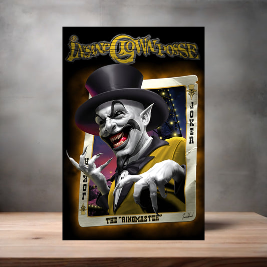 Insane Clown Posse poster on aluminum print. Multiple sizes available, v4