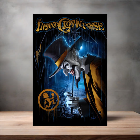 Insane Clown Posse poster on aluminum print. Multiple sizes available, v2