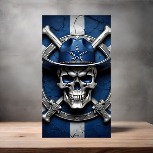 Dallas Cowboys NFL poster on aluminum print. Multiple sizes available. V10