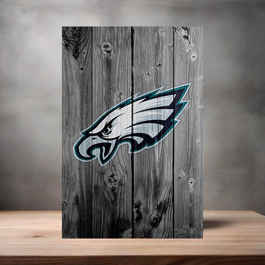 Philadelphia Eagles NFL poster on aluminum print. Multiple sizes available. V5